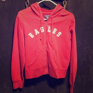 American Eagle size large hooded full zip hoodie